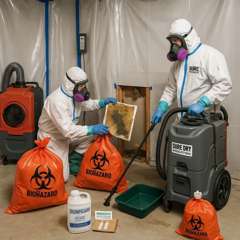 Contaminated Water Handling Protocols process in Castle Point, MO