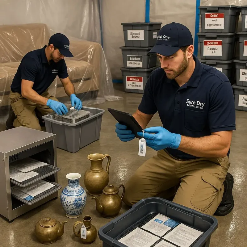 Content Protection and Restoration process in Castle Point, MO