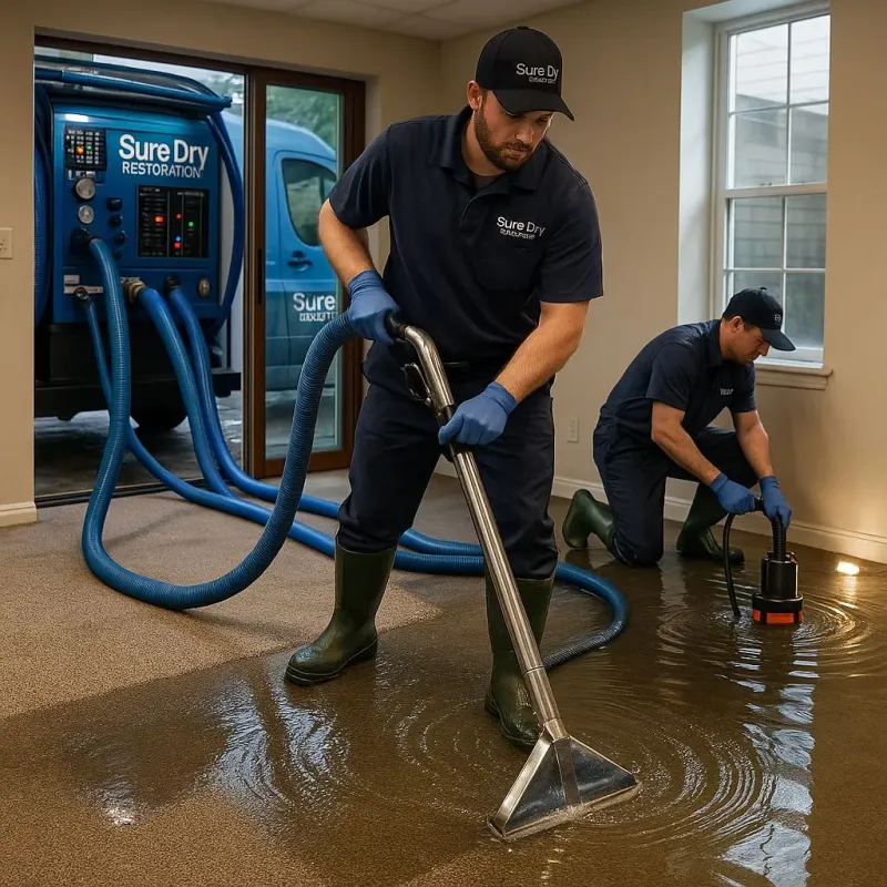 Water Extraction and Removal process in Castle Point, MO